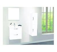 ONDEE ZEN 2 Façades de porte MIXY - pour colonne de salle de bain - 30cm - Blanc - Laqué - Livré en kit