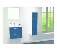 ONDEE ZEN 2 Façades de porte MIXY - pour colonne de salle de bain - 30cm - Bleu - Laqué - Livré en kit