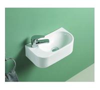ONDEE ZEN Lave-mains de face IRIS- Blanc - 40,5x22x11cm - Céramique