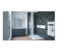 ONDEE ZEN Meuble de salle de bain à poser PALERMO - 120cm - Gris anthracite - laqué