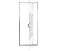 ONDEE ZEN Porte de douche SHIVA - Pivotante - Finition Chromé - 90x190cm