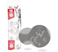 onder Full Energy - Piles Boutons Alcalines LR44 1.5V - Pack de 10 Piles Longue Durée - Haute Fiabilité et sans Fuite - pour Accessoires Médicaux, Télécommandes, Jouets, Appareils Connectés