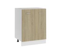 vidaXL Meuble bas ""Lyon"" Chêne Sonoma 60 x 46 x 81,5 cm Bois d'ingénierie 801191