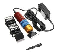 ondeuse électrique pour animaux de compagnie -T'CHOUPIN-12V Tondeuse à poils de chien 14 cm 4 têtes de coupe multifonctions