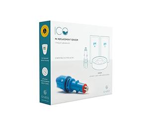 Ondilo Capteur pH pour ICO Pool et Spa - Sonde pH Bleue avec Solution de Calibration et de Régénération - Compatible ICO Pool et ICO Spa - Facilement Remplaçable