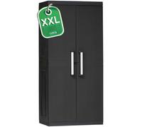Ondis24 Hero Armoire multi-usages en plastique XXL 88 x 54 x 190 cm - Meuble de Rangement - Montage rapide - Plastique robuste (armoire haute Rangement)