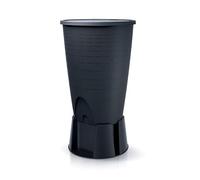 Ondis24 Réservoir d'eau de pluie Peruno - 260 l - Avec couvercle et support - Robinet de remplissage automatique