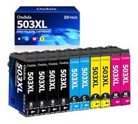 Ondula 503XL Cartouche d'encre pour Epson 503 XL Multipack Expression Home XP-5200 XP-5205 XP5200 XP5205 Epson Workforce WF-2960 WF-2965 WF2960 WF2965 WF-2960DWF WF-2965DWF (Paquet de 10)