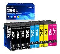 Ondula Cartouches d'encre 29XL compatibles avec Epson 29 XL 29XL Multipack pour Expression Home XP-332 XP-342 XP-345 XP-352 XP-442 XP-445 XP-455 XP-432 XP-245 XP-235 XP-335 XP-435 XP-247