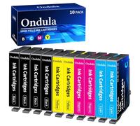 Ondula Compatible avec 603XL Cartouche d'encre pour Epson XP-2100 XP-2150 | Compatible pour XP-2100 XP-2150 XP-4100 XP-4105 XP-4155 XP-3100 XP-4105 XP-2155 pour Workforce WF-2830 WF-2835 (10 Pack)