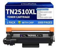 Ondula TN2510 TN2510XL TN-2510 XL Cartouche de Toner Compatible avec Brother HL-L2400DWE Toner MFC-L2800DW MFC-L2835DW MFC-L2860DW MFC-L2827DW DCP-L2620DW HL-L2445DW DCP-L2660DW DCP-L2665DW DCP-L26