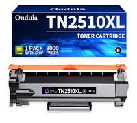 Ondula TN2510XL TN-2510 XL Cartouche de toner TN2510 compatible avec Brother HL-L2400DWE Toner MFC-L2800DW MFC-L2835DW MFC-L2860DW MFC-L2827DW DCP-L2620DW HL-L2445DW DCP-L2660DW DCP-L2665DW DCP-L26