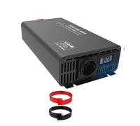 Onduleur 1000 W 1500 W Puissance De Crête De 220 V À 12 V 2000 W 3000 W 50/60 Hz Écran LCD Télécommande pour Pur Onduleur Puissance(12V to 220V 1500W)