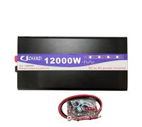 Onduleur 12V 220V 10000W 12000W DC 24V 48V À AC 220V, Onde Sinusoïdale Pure, Convertisseur De Fréquence 50HZ 60HZ, Puissance, Affichage Intelligent(Peak Power 12000W,24V,240V(60HZ))