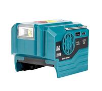 Onduleur 200 W CC vers CA 120 V 230 V pour batterie Makita 18 V avec eclairage 280 lm.