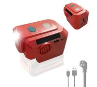 Onduleur 200 W compatible avec batterie Einhell 18 V, convertit 18 V en 220-240 V AC avec USB 5 V & Type-C (5 - 9 V) - Alimentation pour ordinateurs portables, téléphones, tablettes, appareils de