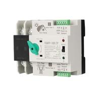 Onduleur 2P à double alimentation avec sélecteur de transfert automatique, alimentation ininterrompue 63 A/100 A for énergie solaire photovoltaïque(4P,63A)