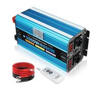 Onduleur 3000W/6000W DC 12V/24V avec Télécommande pour Réfrigérateur 220V 230V 50Hz/60Hz Affichage LED Onde Sinusoïdale Onduleur Puissance(12V,110V 60HZ US_6000W)