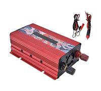 Onduleur 3000W, Convertisseur de Puissance Intelligent DC12V à AC220V avec Affichage en Alliage D'aluminium(rouge)