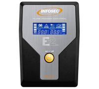 INFOSEC Onduleur E2 LCD 600 – 600 VA, USB, 4 prises IEC