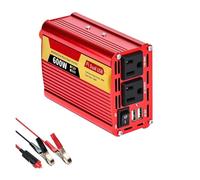 Onduleur 600W 1500W 2000W 2500W Onduleurs 12V 24V 60HZ Convertisseur De Fréquence Portable pour Véhicule Prise Américaine Convertisseur(12V 600W 110V 60HZ)