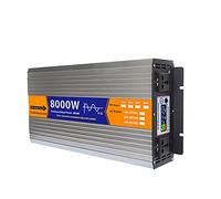 Onduleur à économie sinusoïdale Pure 8000W 6000W DC 12V/24V à transformateur de tension ca convertisseur de puissance onduleur LED solaire(8000W,48V)