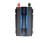 Onduleur à onde sinusoïdale modifiée 1200-2600W Onduleur 12V-220 Convertisseur de puissance avec chargeur USB Relais de tension sinusoïdale pure modifié 230 for bloc d'alimentation domestique(1200W,24