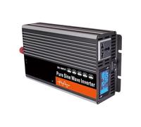 Onduleur à Onde sinusoïdale Pure 12 V/24 V/48 V vers 220 V Haute Puissance for Usage Domestique et Automobile 3000 W/6000 W(60V3000WLCDscreen)