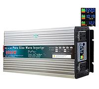 Onduleur à Onde sinusoïdale Pure 12V/24V/48V/60V à 110 220 6000W 8000W convertisseur de transformateur de Tension Puissance à Onde sinusoïdale Pure Solaire Charge Puissante(24V 8000W,220 60HZ)
