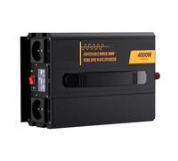 Onduleur À Onde Sinusoïdale Pure 12V, Convertisseur 4000W avec Télécommande, for Énergie Solaire, for Camping-Car Large Gamme d'applications(24V 4000W)