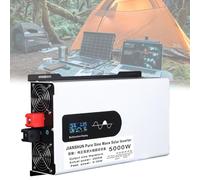 Onduleur à onde sinusoïdale pure 5000W-12000W 12V-96V, Convertisseur hybride solaire, Refroidissement actif, Sécurité intégrée, Pour Maison et Usage Hors Réseau(5000W,60V)