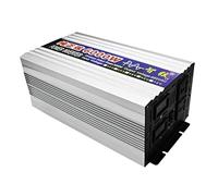 Onduleur à onde sinusoïdale pure 5000W 6000W 8000W Onduleur à onde sinusoïdale pure DC 12V 24V à AC 220/110 50Hz 60Hz Convertisseur de tension Big Power Dual Output Solar Inverter(6000W,60V_AC220)