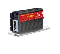 Onduleur à onde sinusoïdale Pure DC 12 v/24 v à AC 110 V/220 V 2000 W 3000 W 4000 W 5000 W transformateur de tension convertisseur de puissance onduleur solaire(4000w,24V_110-120 60HZ_UPGRADE)
