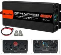 Onduleur à onde sinusoïdale pure, modèles de 4000W et 5000W, haute efficacité 90%, 4000W (nominal 2000W), 12V, 220V 50Hz
