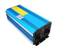 Onduleur À Onde Sinusoïdale Pure Télécommandé, 12V/24V DC AC 50Hz, Affichage De La Tension, 8000W, for Voiture Large Gamme d'applications(8000W 12V)