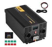 Onduleur à Onde Sinusoïdale Pure-VEVOR-3000 W-pour Camping-car, Camion, Voiture, Système Solaire, Voyage