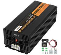 Onduleur à Onde Sinusoïdale Pure-VEVOR-5000 W 10000 W- 230 V AC 50 Hz-Refroidissement à Grande Vitesse