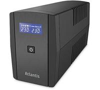 Atlantis Land Onduleur A03-S120 1000VA 500W Line-Interactive écran LCD USB 4x IEC 12V-9Ah