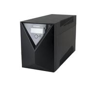 Atlantis Land Onduleur A03-S1501 1500VA/900W LCD USB 5 prises (3 IEC, 2 Schuko) 2x12V-9Ah