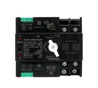 Onduleur ATS Rail, commutateurs de transfert automatique à double alimentation, alimentation sans interruption 2P 4P CA 110 V CA 230 V 125 A(4P,AC230V)