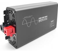 Onduleur Auto 1000W 12V à 220V à onde sinusoïdale pure, prise UE