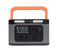 Onduleur Centrale électrique portative 1909Wh capacité 2000W prises CA générateur solaire onde sinusoïdale Pure for l'urgence de sauvegarde à domicile Faible consommation d'énergie(1000W-999Wh)