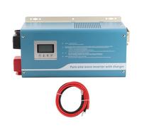 Onduleur/Chargeur Mural Bleu à Onde sinusoïdale Pure, Sortie 110 V CA, 220 V CA, 230 V CA pour Petites Applications d'énergie Solaire (48V)