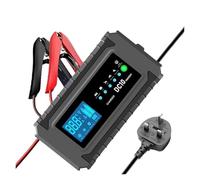 Onduleur Chargeurs De Batterie Intelligents pour Voiture 10 A, 12 V/24 V, pour Batteries Au Plomb Power Inverter(UK Plug)