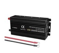 Onduleur Convertisseur De Tension DC 12 V vers AC 110 V 100 V 120 V 300 W/500 W/1500 W/2000 W Transformateur Prise Allume-Cigare US Power Inverter(4000W)