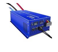 Onduleur Convertisseur Tension Onduleur À Onde Sinusoïdale 24V 220V Convertisseur Batterie pour Installation Solaire 12V/36V/48V/96V DC 110V/120V/230V/240V AC 10000W