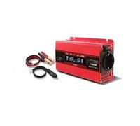 Onduleur Convertisseur Tension Portable À Onde Sinusoïdale Modifiée 1500 W/2000 W/2600 W DC 12 V vers AC 110 V/220 V Onduleur Solaire pour Voiture Prise UE Transformateur(B 1500W 12V 50hz)