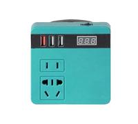 Onduleur De Batterie - Adaptateur D'outil Au Lithium, Affichage Du Courant AC/DC | Générateur Électrique Portatif De Travail Extérieur, Chargeur De Sortie Alimenté Par Batterie 220V 18V Pour Le Foncti