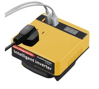 Onduleur De Batterie - Convertisseur CC CA | Onduleurs pour Véhicules | Onduleur 12 V À 110 V | Adaptateur De Chargeur pour Prise De Courant | Transformateur Domestique avec Affichage du Courant