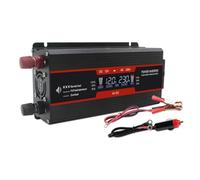 Onduleur De Puissance avec Écran LCD, 12V/24V DC À 2600W AC, Convertisseur Tension Noir, Accessoires Automobiles Fournit Alimentation électrique Stable Fiable(12V 2600W LCD)
